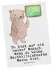 Mr. & Mrs. Panda Postkarte Nachhilfelehrerin Mathe Herz - Produktbild-Vorschau 1
