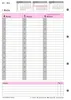 Programma settimanale A4 1 settimana/2 pagine Calendario Anteprima dell’immagine prodotto 6