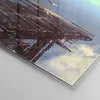 Bilder auf glas - Vogel Fahrrad modern - 50x50cm - Produktbild-Vorschau 5