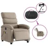 vidaXL Massagesessel Elektrisch Cappuccino-Braun Kunstleder Produktbild-Vorschau 6
