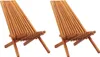 vidaXL Garten-Liegestühle 2 Stk. Massivholz Akazie Produktbild-Vorschau 8