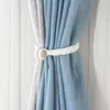 Magnet-Vorhang-Raffhalter, Boho-Stil, Baumwollblätter, Produktbild-Vorschau 4