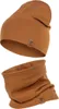 Kinder Set Beanie HEYO Mütze Schlauchschal Baumwolle Produktbild-Vorschau 1