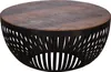 Table basse NISHA 70x33x70 cm bois / métal Table de salon Voir les images du produit 6