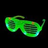 4er-Set LED Brillen Partybrille, 4 Farben, leuchtet, blinkt Produktbild-Vorschau 4