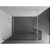 Mexen Kioto Walk-in Duschwand 100 x 30 cm, schwarzes Produktbild-Vorschau 4