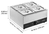 VEVOR Schokoladenschmelzmaschine, 2 Tanks 4 kg Produktbild-Vorschau 8