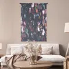 MuchoWow® Wandteppich Wandbehang Blumen - Flora - Farben Produktbild-Vorschau 5