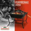GARDEBRUK® Feuerschale mit Funkenschutz Schürhaken 45cm Produktbild-Vorschau 6