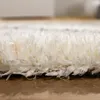 Teppich Wohnzimmer Creme Weiß Weich Groß Shaggy Flokati Produktbild-Vorschau 3