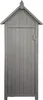 Wilbur Geräteschrank Grau, 67x172x53 cm (BxHxT), 3 Produktbild-Vorschau 3