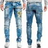 Cipo & Baxx Herren Regular Fit Jeans Stonewashed CD293 Blue Produktbild-Vorschau 8