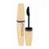 A gold-colored mascara tube with the wand extended, shown against a white background. Produktbild-Vorschau