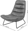 Selsey FORGENTS - Loungesessel mit Bouclé-Bezug in Beige, Produktbild-Vorschau 6