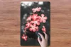 MuchoWow® Mauspad Mousepad Blumen - Rosa - Farbe 40x60 cm - Produktbild-Vorschau 3