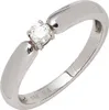 JOBO Damen Ring 585 Gold Weißgold 1 Diamant Brillant Produktbild-Vorschau 1