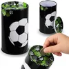 Fußball Spardose aus Metall – Runde Sparbüchse für Fans, Produktbild-Vorschau 1
