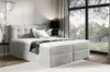 Boxspringbett Schlafzimmerbett OVIEDO 200x200cm Stoff Fresh Produktbild-Vorschau 1