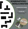 Multifunktionstisch 3er-Set 100 x 60 cm Tapeziertisch 90kg Produktbild-Vorschau 8