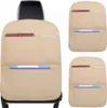 Three car seat organizers are shown against a white background. One is attached to a car seat headrest, and the other two are separate. Podgląd zdjęcia produktu