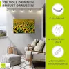 ARTland Wandbild Alu für Innen & Outdoor Sonnenblumenfeld Produktbild-Vorschau 2