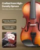 VEVOR violino 1/2, lunghezza braccio 508-558,8 mm, set di Anteprima dell’immagine prodotto 2
