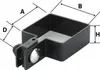 LogistSystem Morsetto terminale quadrato in SET 40x40mm per Anteprima dell’immagine prodotto 2