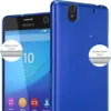 Cadorabo Schutzhülle für Sony Xperia C4 Hülle in Blau Produktbild-Vorschau 4