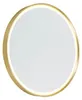 Badezimmerspiegel Gold 50 cm inkl  LED 3 Stufen Dimmbar mit Produktbild-Vorschau 1