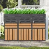 Abri pour poubelles avec jardinière, armoire de jardin à 3 Voir les images du produit 3