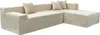 Ecksofa "Tessaro" mit strukturiertem Stoffbezug – 4-Sitzer Produktbild-Vorschau 4