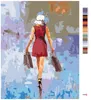 Zuty - Malen nach Zahlen - FASHION FRAU, 40x50 cm, ohne Produktbild-Vorschau 3