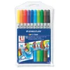 STAEDTLER penne a punta in fibra D.tip NC astuccio 10 pezzi Anteprima dell’immagine prodotto 3