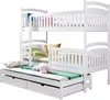 KEF Sofia Etagenbett Kinder Etagenbett 3 Personen Holz Produktbild-Vorschau 1