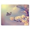 MuchoWow® Mauspad Mousepad Schmetterlinge - Blüte - Zweig - Produktbild-Vorschau 1