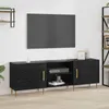 vidaXL TV-kast, 150 x 30 x 50 cm, zwart, eikenlook, Productafbeelding-voorbeeld 2