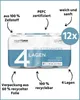 Tissue Expert Toilettenpapier, 4-lagig, 96 Rollen x 150 Produktbild-Vorschau 4
