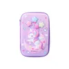 Astuccio grande pieghevole con unicorno 3D viola 23x15x5 cm Anteprima dell’immagine prodotto 2
