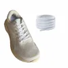 Ovale Schnürsenkel für Laufschuhe - Weiss - 120 cm Produktbild-Vorschau