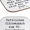Mr. & Mrs. Panda Tassen Untersetzer Spruch 86. Geburtstag - Produktbild-Vorschau 5