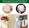 Set mit 2 selbstklebenden Zahnbürstenhaltern – Wandmontage Produktbild-Vorschau 3