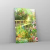 Bilder auf glas - Einteilig - Brücke Park Blume Frühling - Produktbild-Vorschau 4