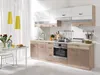 Keukenwandunit 270 cm - Sonoma beige, wit - Met werkblad Productafbeelding-voorbeeld 7