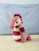 Peluche chauffante Warmies® Licorne de mer rose - Voir les images du produit 6