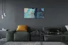 Glasbilder 140x70 Wandkunst Marmorstein Abstraktion Produktbild-Vorschau 4