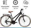 Zündapp T700 700c Trekkingrad ab 160 cm Damen Fahrrad Produktbild-Vorschau 3