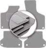 Tapis de sol gris pour : Audi A3 8P berline, Sportback, Voir les images du produit 1