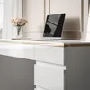 Schreibtisch AURORA DOUBLE GOLD mit Schubladen Produktbild-Vorschau 4