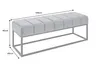 riess-ambiente Moderne Sitzbank PETIT BEAUTÉ 110cm salbei Produktbild-Vorschau 3