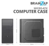 BRAINZAP Micro-ATX PC case Mid-Tower Case USB 3.0 mATX µATX Anteprima dell’immagine prodotto 15